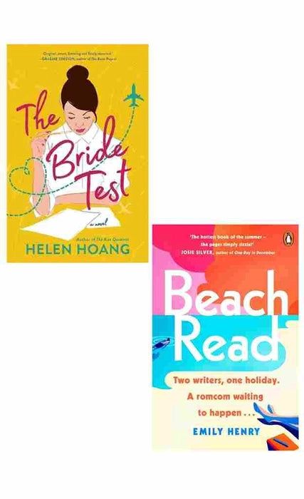 2 Book Set Collection  The Bride Test + Beach Read