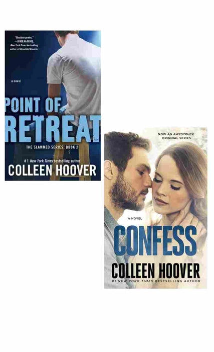 2 Book Set Collection Point of Retreat + Confess