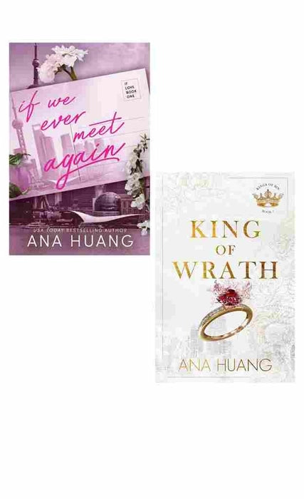 2 Book Set Collection If We Ever Meet Again + King of Wrath