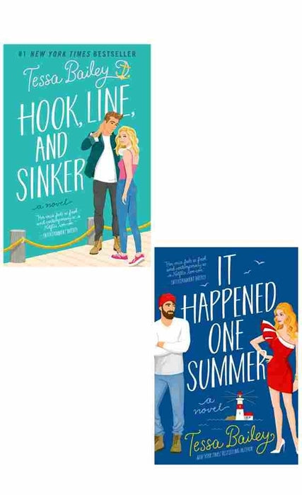 2 Book Set Collection Hook, Line and Sinker + It Happened One Summer