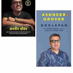 2 Book Set Collection Doglapan ( Hindi ) + Doglapan: The Hard Truth about Life and Start-Ups