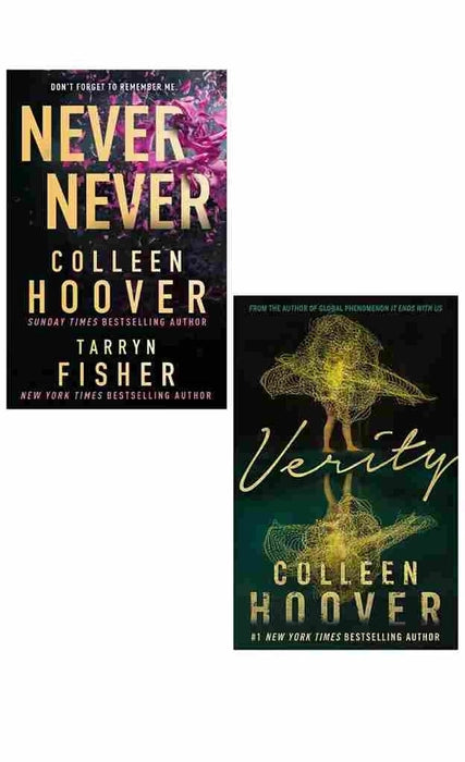 2 Book Set Collection Never Never + VERITY