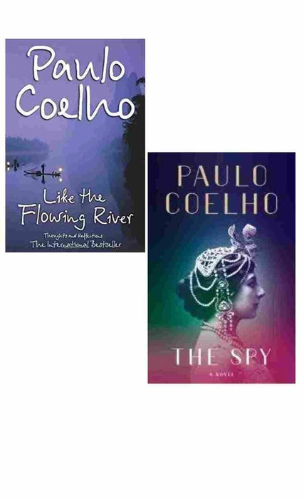 2 Book Set Collection Like the Flowing River + The Spy