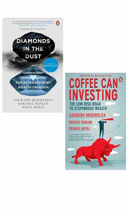 Investing Wisdom 2-Book Set by Saurabh Mukherjea - "Coffee Can Be Investing" and "Diamond in the Dust