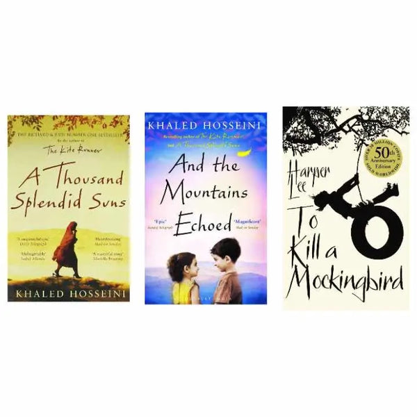 A Timeless Trilogy: A Thousand Splendid Suns, And the Mountains Echoed, To Kill a Mockingbird