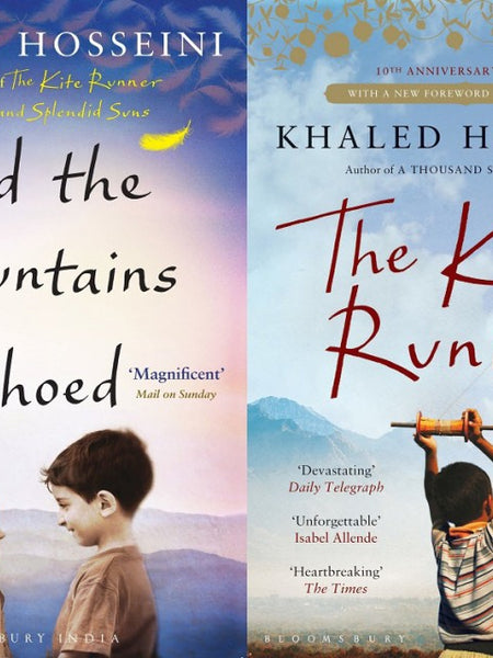 Khaled hosseini 2 Book set The kite runner and the mountain echoed