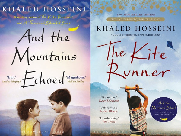 Khaled hosseini 2 Book set The kite runner and the mountain echoed