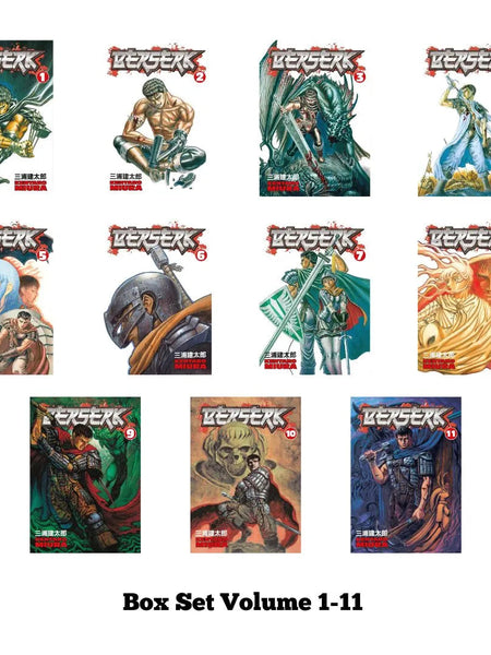 Berserk: Manga Collection (Volume to 11) Box Set – Bindass Books
