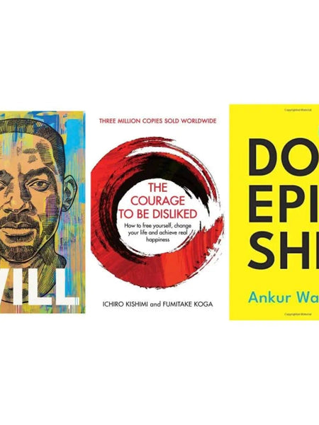 DO EPIC SHIT, Courage to be Disliked, Will 3 books combo