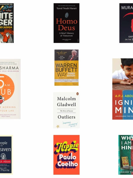 10 book combo of self help and personal investment