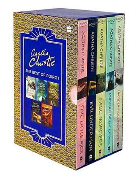 Classic Agatha Christie Mystery 5-Book Set (Paperback English)