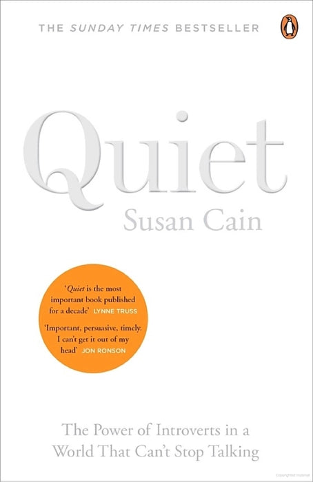 Quiet: The Power of Introverts in a World That Can't Stop Talking Book by Susan Cain