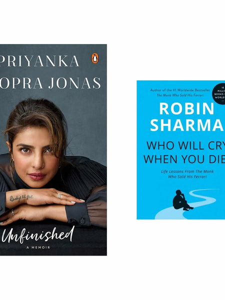 Unfinished , Who will cry when you die ? 2 book set