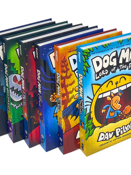 Dog Man 1-6: The Supa Epic Collection: From the Creator of Captain Underpants: Dog Man / Dog Man Unleashed / Dog Man A Tale of Two Kitties / Dog Man ... Lord of the Fleas / Dog Man Brawl of the Wild by Dav Pilkey