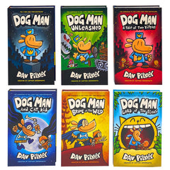 Dog Man 1-6: The Supa Epic Collection: From the Creator of Captain Underpants: Dog Man / Dog Man Unleashed / Dog Man A Tale of Two Kitties / Dog Man ... Lord of the Fleas / Dog Man Brawl of the Wild by Dav Pilkey