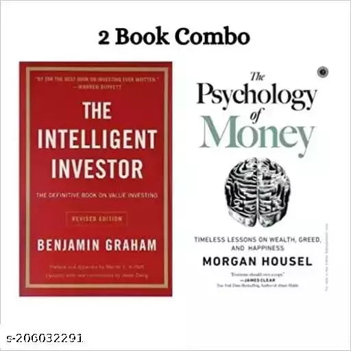 2 book set The Psychology of Money + Intelligent Investor