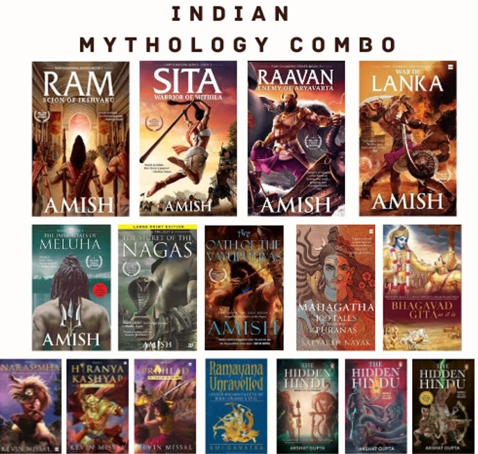 INDIAN Mythology Combo of 16