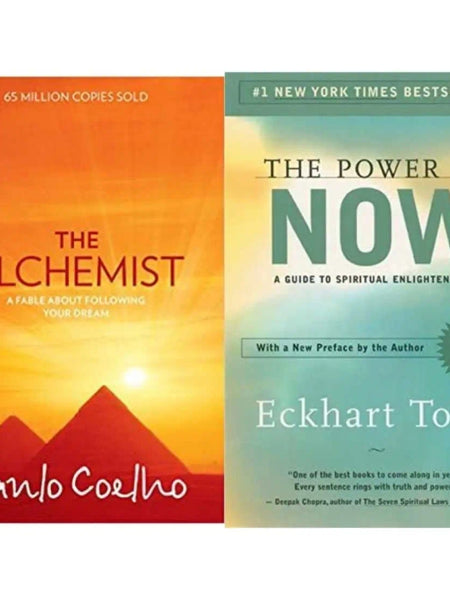 2 Book set ( The Alchemist , The power of now )