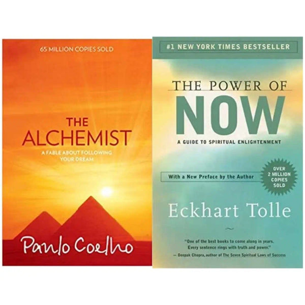 2 Book set ( The Alchemist , The power of now )