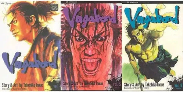 Vagabond 4, 5, 6 COMBO - A Journey of Martial Arts Mastery and Spiritual Discover