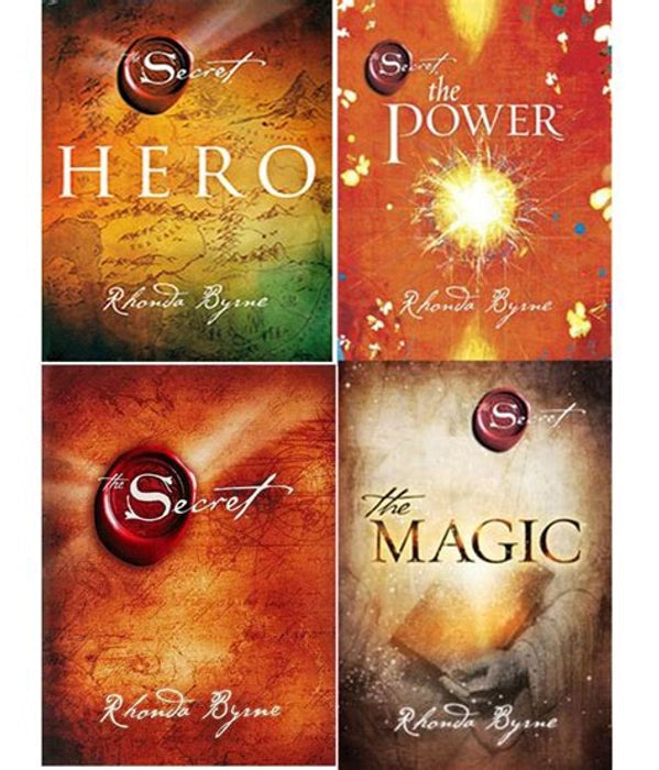 Rhonda Byrne 4 Book set ( The secret , Hero , The power , The magic )