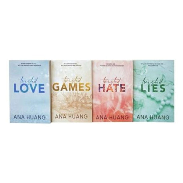 Anu huang Twisted 4 Book Set : Twisted love, Twisted Games, Twisted Hate, Twisted Lies