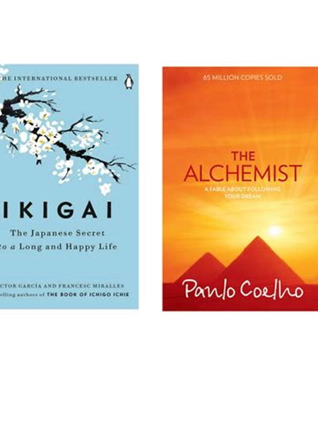2 Book set ( The Alchemist , Ikigai )