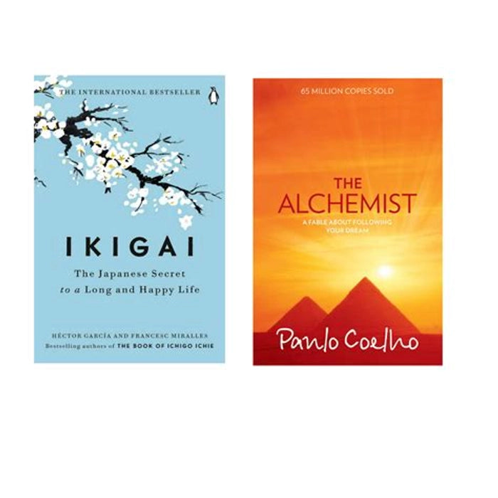 2 Book set ( The Alchemist , Ikigai )