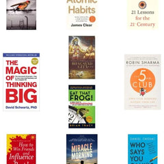 10 Book Set Combo Collection self help