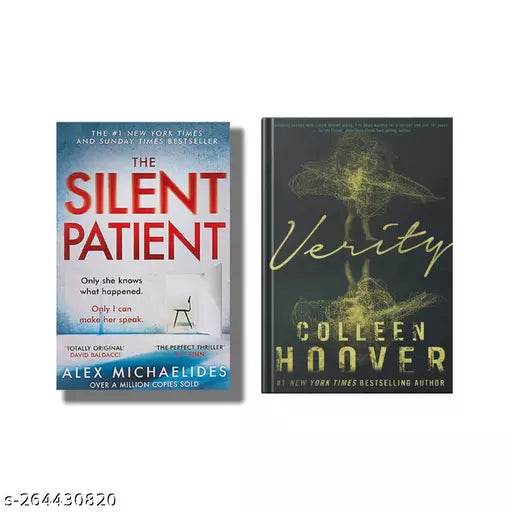 2 book set Verity + The Silent Patient