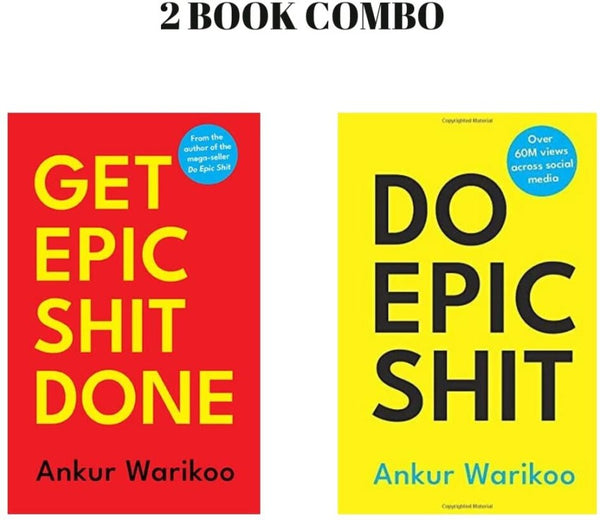 2 book set Get Epic Shit Done + Do Epic Shit