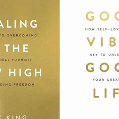 2 Book Set Collection  Good Vibes, Good Life + Healing Is the New High