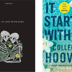 2 book set ( I fell in love with you, it starts with us )