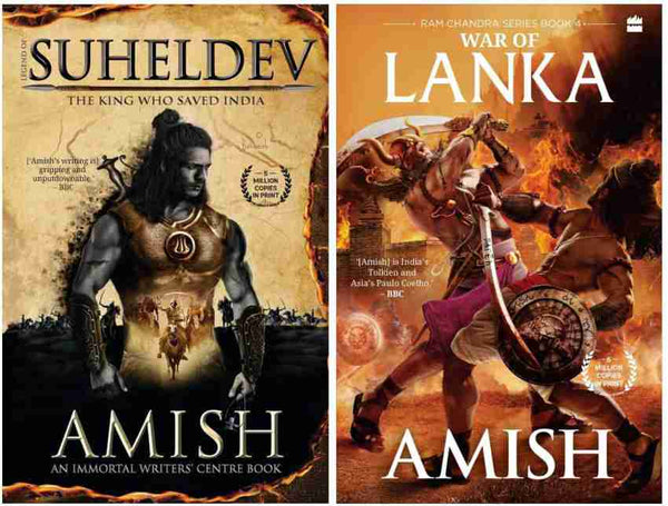 2 Book Set Collection Legend of Suheldev + War of Lanka