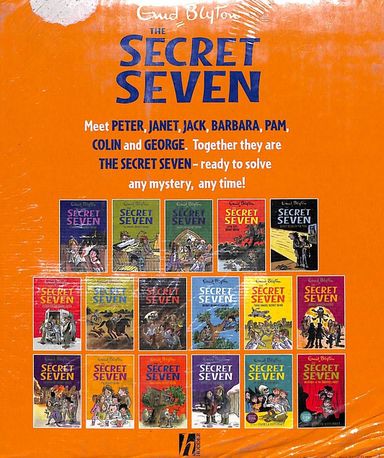 Secret Seven Complete Boxset Of 17 Titles – (Paperback) Enid Blytton