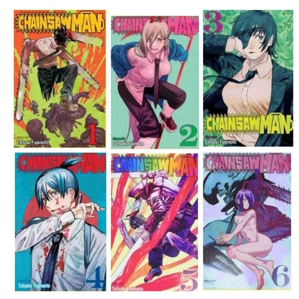 Chainsaw Man Vol. 1-6 Box Set: Unleash the Complete Saga