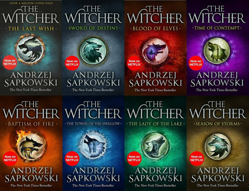 The Witcher Boxed Set – 8 Books by Andrzej Sapkowski