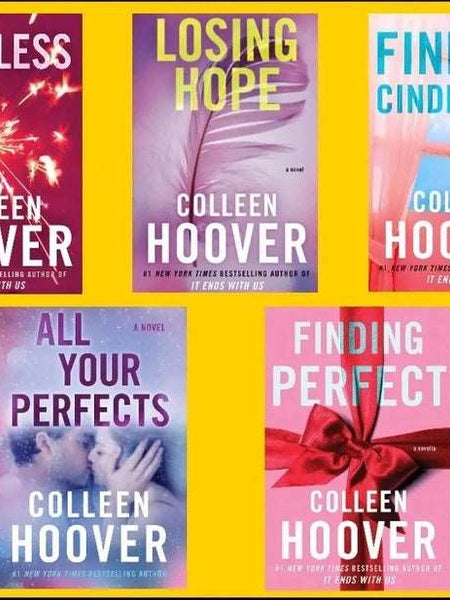 Colleen Hoover 5 book set hopeless series