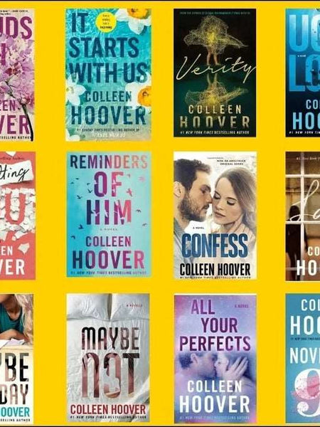 Colleen Hoover 12-Book Complete Set - A Journey Through Love, Heartbreak, and Unforgettable Stories