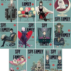 Spy X Family Volumes 1 - 11 Books Set Collection Set By Tatsuya Endo Manga Spy x Family, Vol. 1 to 10 (Spy x Family Volume 1-10 BOX SET) by SPY FAMILY
