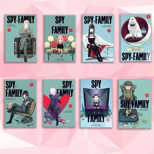 Spy x Family Set: Volumes 1-8 by Tatsuya Endo