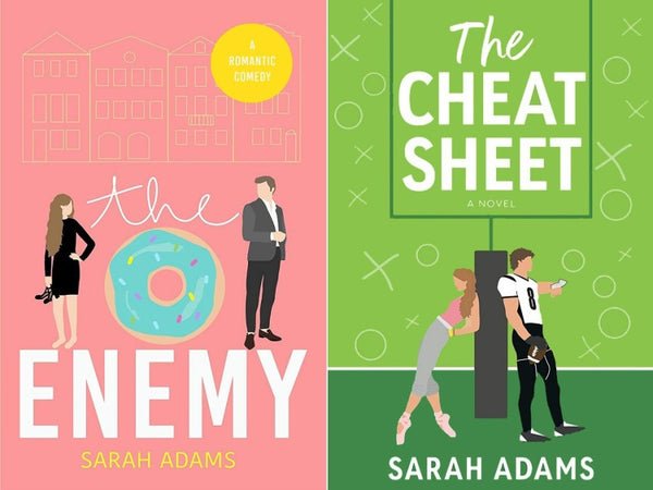 2 Book Set Collection The Enemy + The Cheat Sheet