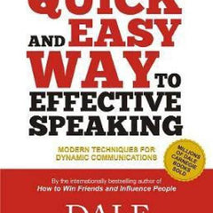 The Quick and Easy Way to Effective Speaking Book by Dale Carnegie