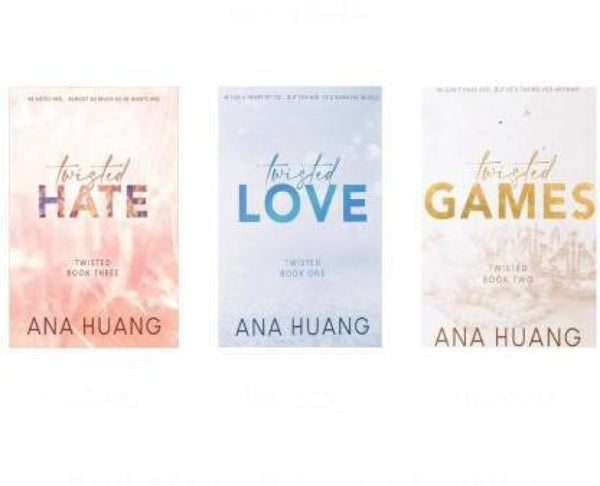 Anu Huang Twisted Combo 3 books Twisted Love, Twisted Games, Twisted hate