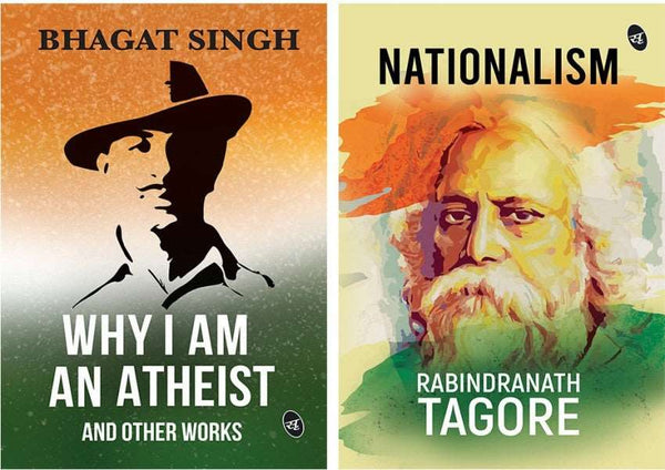 2 Book Set Collection Why I am an Atheist + Nationalism