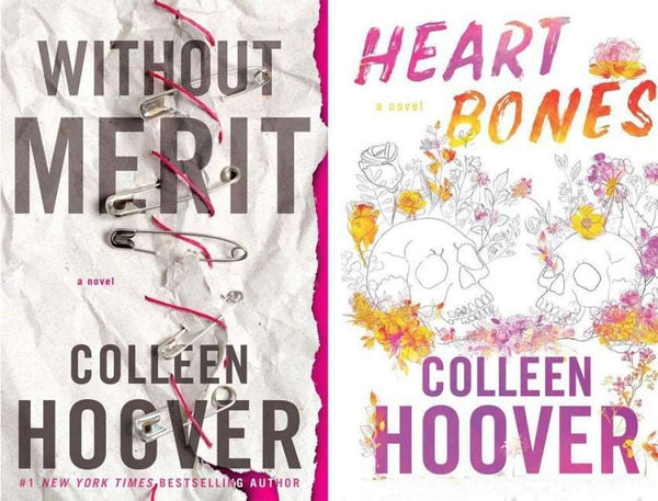 2 Book Set Collection Without Merit + Heart Bones