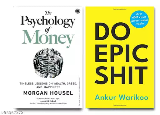 2 Book set The Psychology of Money + DO EPIC SHIT