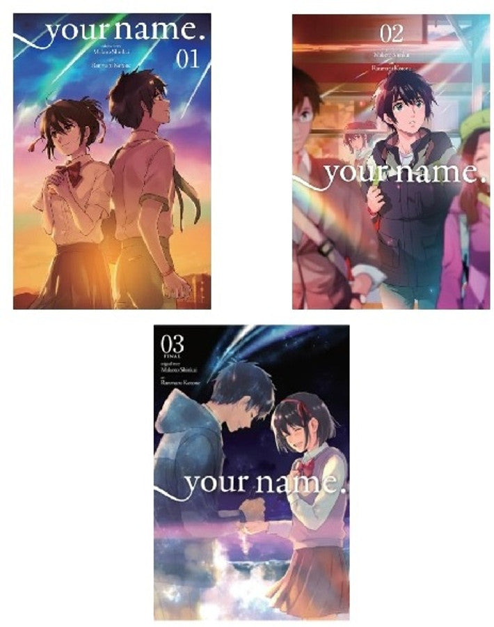 Your Name manga Combo Vol 1–3